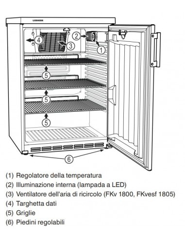 Liebherr FKvesf 1805-1803 refrigerator