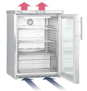 Armarios frigoríficos ventilados Bajo encimera - LIEBHERR